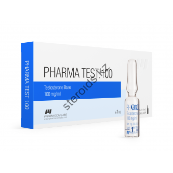 Суспензия тестостерона Фармаком (PHARMATEST 100) 10 ампул по 1мл (1амп 100 мг) - Тараз